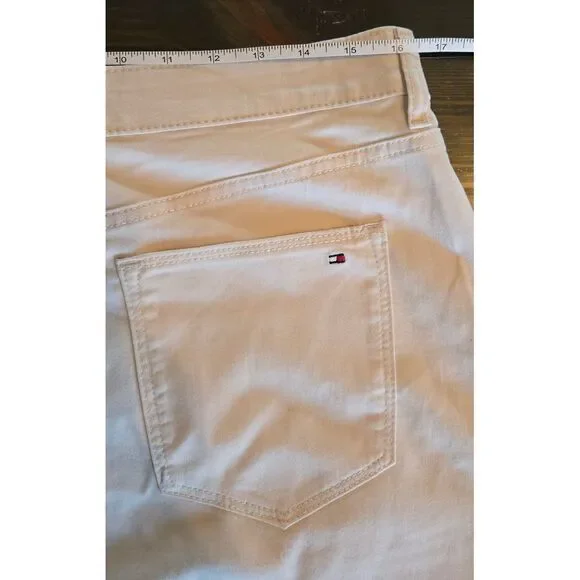 NWT Tommy Hilfiger Skirt A-Line White Mini Casual Everyday Size 12 Retail $69.50 - Picture 7 of 7